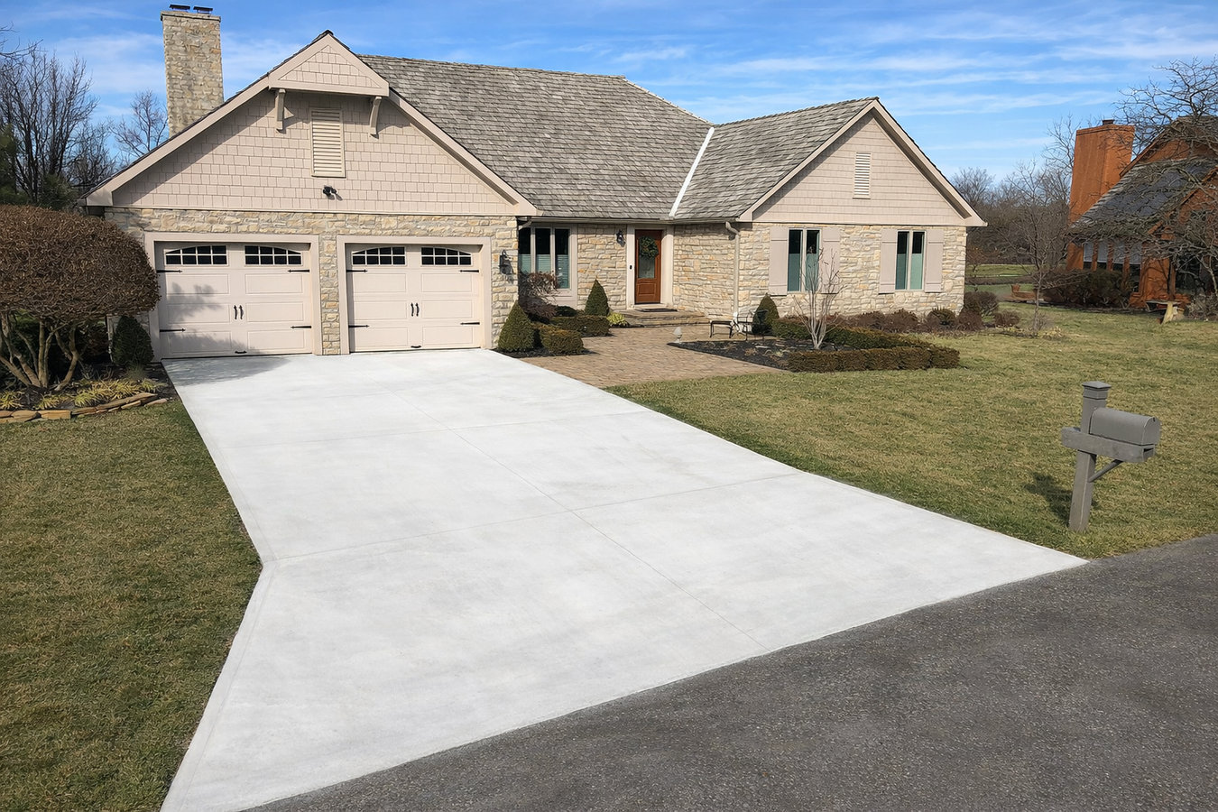Concrete driveway building in San Rafael, CA